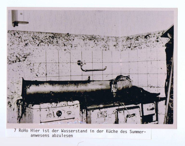 Grossansicht in neuem Fenster: Historisches Roßbach - Hochwasser 1/13