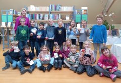 Grundschüler zu Besuch in der Bücherei